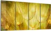 DEQORI Glasbild Echtglas 4x30x60 cm 'Goldener Hauch' Produktbild-Vorschau 1
