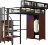 Letto a soppalco in metallo Fortuna Lai 90 × 200 cm Con Anteprima dell’immagine prodotto 8