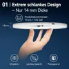 Akku Deckenleuchte Bewegungsmelder Lampe Innen USB Mit Produktbild-Vorschau 2