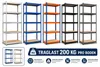 Schwerlastregal Regal Steckregal Lagerregal Stahl bis 1000 Produktbild-Vorschau 1