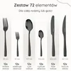 Zestaw sztućców Deleca 72 elementy dla 12 osób - Sztućce Podgląd zdjęcia produktu 3