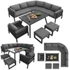 Ensemble de mobilier de jardin pour 8 personnes / structure Voir les images du produit 15