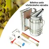 8-dielna sada včelárskeho náradia z nehrdzavejúcej ocele – Náhľad obrázku produktu 1
