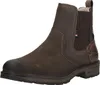 A single brown boot is shown against a white background. Voir les images du produit