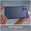 Hülle für Motorola Moto G34 Carbon-Faser Weich TPU Silikon Produktbild-Vorschau 7
