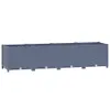 A long, rectangular planter box with a woven texture, presented against a white background. Produktbild-Vorschau