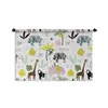 MuchoWow® Wandteppich Wandbehang Tiere - Dschungel - Palme Produktbild-Vorschau 1
