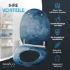 SANILO® WC-Sitz mit Absenkautomatik und Schnellverschluss Produktbild-Vorschau 2