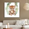 MuchoWow® - Leinwandbilder - Leopard - Tier - Kinder - Produktbild-Vorschau 5
