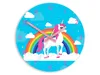 ModernClock, Wanduhr, Wanduhr für Kinder, Einhorn mit Produktbild-Vorschau 2
