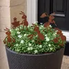 UNUS Gartendeko Gartenstecker Rost Ameisen Gärtner aus Produktbild-Vorschau 3