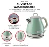 Vintage waterkoker, 1 liter, groen Productafbeelding-voorbeeld 3