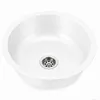 Edelstahl Rundspüle Y30 Ø 30 cm Einbauspüle Spülbecken Produktbild-Vorschau 2