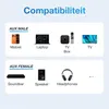 Qost - Aux Verlengkabel - 3,5mm Male naar 3,5mm Female - Productafbeelding-voorbeeld 2