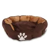 Hundebett braun 72x62cm Hundekissen Hundekörbchen waschbar Produktbild-Vorschau 3