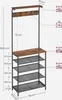 VASAGLE Garderobenständer, Kleiderständer, Garderobe mit 5 Produktbild-Vorschau 6