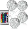 lot de 4 lampes RGB étanches IP68 avec télécommande et 4 Voir les images du produit 1