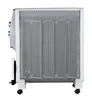 Side view of a white micathermic heater on a white background. Anteprima dell’immagine prodotto