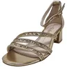 Buffalo Lilly Glam  Sandalette Gold Produktbild-Vorschau 3