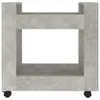 The Living Store Bürowagen Betongrau 60x45x60 cm Produktbild-Vorschau 5