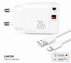 Schnellladegerät USB-C + USB-A Dual Netzteil Universal mit Produktbild-Vorschau 1