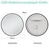 GIMBELEN LED Runder Badezimmerspiegel mit Beleuchtung, Produktbild-Vorschau 2