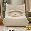 Fortuna Lai Single Sofa Chill Chair Lazy Sofa Chair, béžová Náhľad obrázku produktu 2