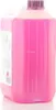 A pink liquid in a large plastic container with a purple cap. Produktbild-Vorschau