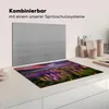 KitchenYeah© Herdabdeckplatte Rosa - Blumen - Frühling , Produktbild-Vorschau 3