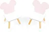 Set Holztisch - MINNIE (50X50X44CM) + 2 Stühle Produktbild-Vorschau 12