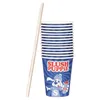 SLUSH PUPPiE Pappbecher Slush-Becher und Strohhalme im Set Produktbild-Vorschau 1