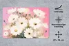 MuchoWow® Mauspad Mousepad Blumen - Vase - Pflanzen - Weiß Produktbild-Vorschau 2