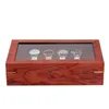 12 slotů Dřevěné hodinky Display Case Storage Box Hodinky Náhled obrázku produktu 6
