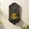 Teamson Home Fleur-de-Lis Wandbrunnen Outdoor 80 cm mit Produktbild-Vorschau 2