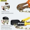 BALOU Fahrrad Kettenschloss ET555, Größe:75 cm Produktbild-Vorschau 5