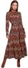 Stylove Midikleid für Frauen Dechtendrie S291 bordo L Produktbild-Vorschau 5