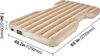 An inflatable car mattress with dimensions indicated. Náhled obrázku produktu