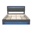 Flieks Lit rembourré 140x190cm avec USB, Lit de rangement Voir les images du produit 6