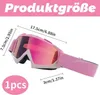 Skibrille Damen, Skibrille Für Brillenträger, Ski Goggles Produktbild-Vorschau 2