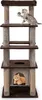 Tiragraffi COSTWAY, 148 cm, albero per gatti con grotta per Anteprima dell’immagine prodotto 7