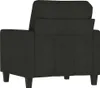 vidaXL Sessel Schwarz 60 cm Stoff Produktbild-Vorschau 5