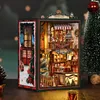 Sada knižního koutku, miniaturní domeček pro panenky, DIY Náhled obrázku produktu 3