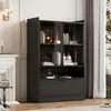 okwish Vitrine Sideboard mit 16-farbige Produktbild-Vorschau 4