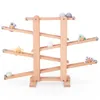 Grand cul-de-sac en bois - toboggan avec éléments rotatifs Voir les images du produit 2