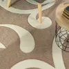 Tappeto di design con taglio sagomato Modern Beige Creme, Anteprima dell’immagine prodotto 3