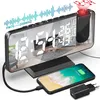Projektionswecker Radiowecker Digital mit USB, LED Display, Produktbild-Vorschau 1