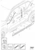VOLVO S60 V60 XC60 II Windschutzscheibenverkleidung Produktbild-Vorschau 2