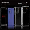 Průhledné pouzdro pro Motorola Moto G85, nárazuvzdorné TPU Náhled obrázku produktu 4