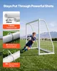 VEVOR - But de football 244 x 182 cm, portable, en PVC, Voir les images du produit 4