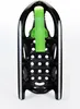 A top-down view of a black sled with a green insert, set against a white background. Podgląd zdjęcia produktu